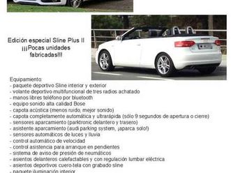 a3 cabrio 2.0tdi s line edition s line edition