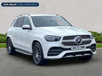 2.9 gle400d amg line (premium) g-tronic 4matic euro 6 (start/stop) 5dr (7 seat)