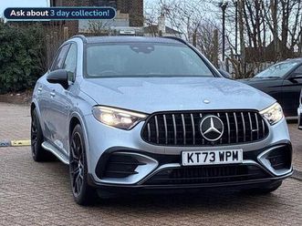 2.0 glc63 6.1kwh amg s e performance night edition (premium plus) g-tronic+ 4matic+ euro 6 (start/stop) 5dr