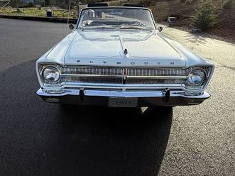 1965 plymouth satellite comando convertible