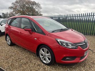 2018 vauxhall zafira tourer 2.0cdti sri (start/stop)