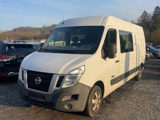 nissan nv400 kastenwagen l3h2 3,5t doka pro 7 sitze
