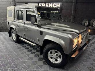 land rover defender 110 pick up double cabines