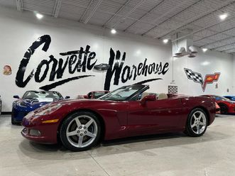 2006 chevrolet corvette conv 3lt, z51, power top, auto, kenwood, polished!