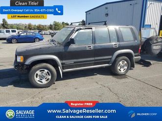 1996 isuzu trooper 4wd 4-door
