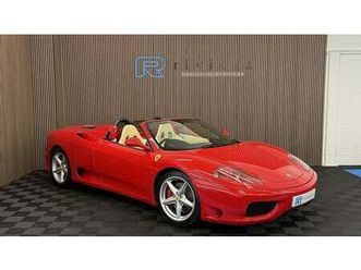2001 ferrari 360 spider a vendre