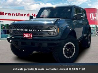 ford bronco badlands advanced 4p 4x4 tout compris hors homologation 4500e