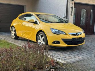 opel astra j gtc - tüv neu - service neu - top !