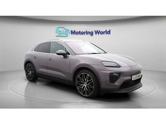 porsche macan 100kwh suv 5dr electric auto (360 ps) performance battery plus (pors suv 2025, 8179 miles, £67600 - 33084367 - exchangeandmart.co.uk