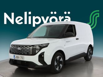 ford transit courier e-transit courier trend bev 100 kw / 136 hv / 290 nm - | vetokoukku | läpilastausluukku | alv. vähennyskelpoinen | 2 renkaat |