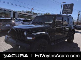 used 2023 jeep wrangler sahara altitude