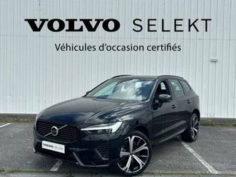 volvo xc60 t8 recharge awd 310 ch + 145 geartronic 8 r-design