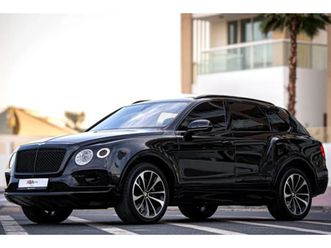 used bentley bentayga 2019