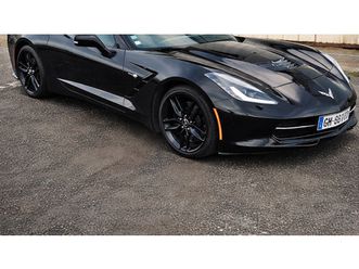 2014 chevrolet corvette noir manuel, 7+ vitesses conduite...