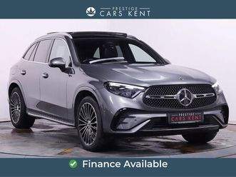 2023 (72) 2.0 glc300h mhev amg line (premium plus) suv 5dr petrol hybrid gtronic+ 4m