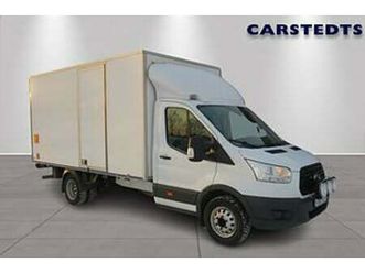 ford transit 350 chassi cab l4 2.0 tdci volymskåp, bakgavellyft