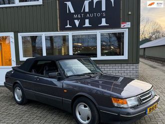 saab 900 cabrio - classis 2.0 turbo nap airco nardi