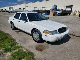 2011 ford crown victoria police interceptor
