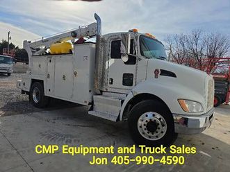 2017 kenworth t370 10000lb crane miller empak maintainer service truck