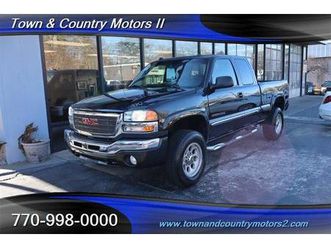 used 2005 gmc sierra 2500 slt h/d extended cab