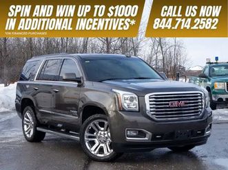 2019 gmc yukon slt - rain sensing wipers