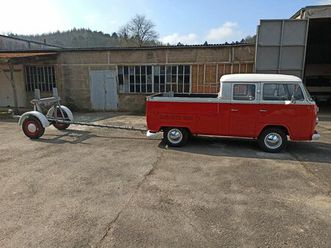 vw t2 doka bj.74 mit nachläufer bj. 64