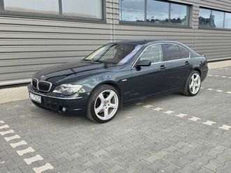 bmw e65 745d 330km 2006r automat skóra xenon bt okazja zamiana wroclaw fabryczna • olx.pl