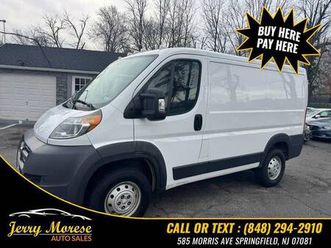 2018 ram promaster cargo van 1500 low roof 118 wb
