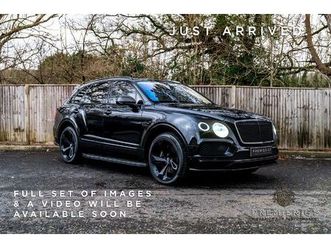 bentley bentayga w12. all terrain spec. panoramic roof. h, c & m seats. privacy glass.