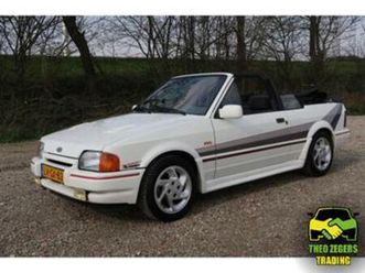 ford escort cabrio 1.6 xr3 inj. met unieke km-stand, oldtime — oldtimers — marktplaats