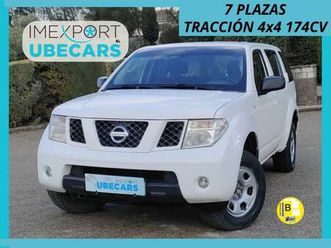 nissan pathfinder 2.5 dci (174cv) le, 7 plazas