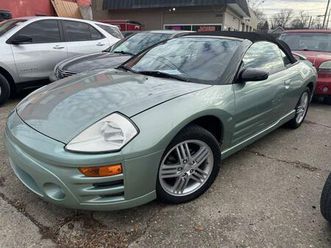 used 2003 mitsubishi eclipse spyder gt