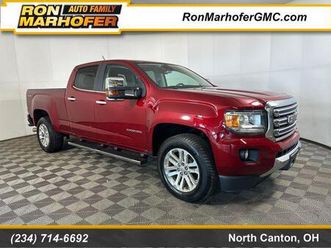 used 2018 gmc canyon slt