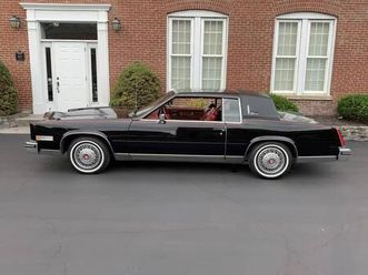 used 1984 cadillac eldorado base 2dr coupe