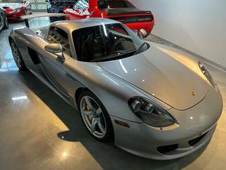 used 2005 porsche carrera gt only 1k miles!