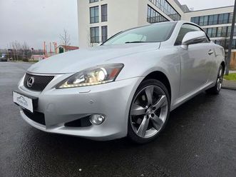 lexus is 250c cabriolet basis luxury line