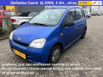 daihatsu cuore - 1.0-12v tokyo
