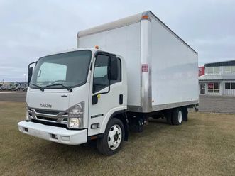 2018 isuzu nrr diesel 20ft body with power lift gate