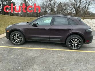 2023 porsche macan base w/ apple carplay, heated front seats, re