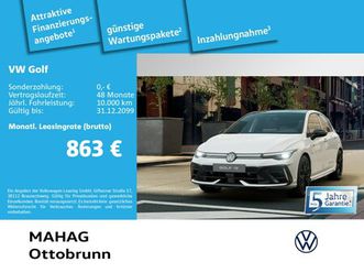 golf viii r 2.0 tsi 4 mot black edition leder ahk akrapovic iq.light navi pano parkassistpro areavie