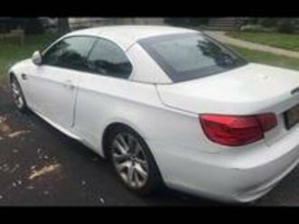 bmw convertible hard top white on red