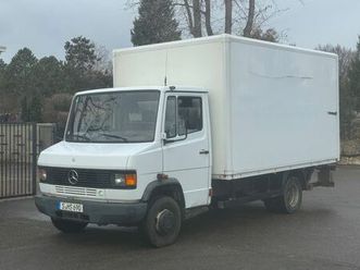 mercedes-benz vario 714 koffer mit hebebühne /1-hand