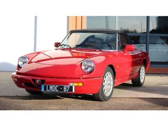 1991 alfa romeo spider quadrifoglio verde a vendre