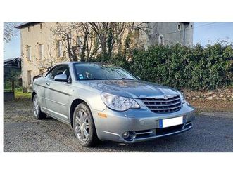 2007 chrysler sebring cabriolet gris manuel, 6 vitesses c...