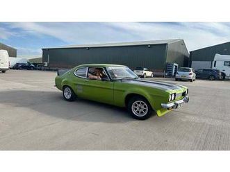 1972 ford capri vert manuel, 5 vitesses conduite à droite...