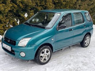 subaru justy 4x4 napędy super utrzymany klimatyzacja cisiec • olx.pl