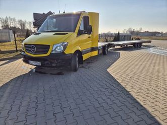 autolaweta sprinter 3.0 v6 190km 7g-tronic caly zestaw drzązna • olx.pl