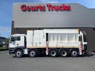 man tgs 35.440 10x4-6 bl tridem rsp saugbagger/suctionexavat — vrachtwagens — marktplaats