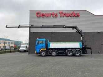 man tgs 35.480 8x4 kipper/tipper + hmf 2620-k5 kraan/kran/cr — vrachtwagens — marktplaats