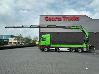 mercedes-benz actros 2545 6x2 openlaadbak met fassi f545ra.2 — vrachtwagens — marktplaats